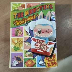 Coach Kids Plush Monster Toy - Blue, White, Red